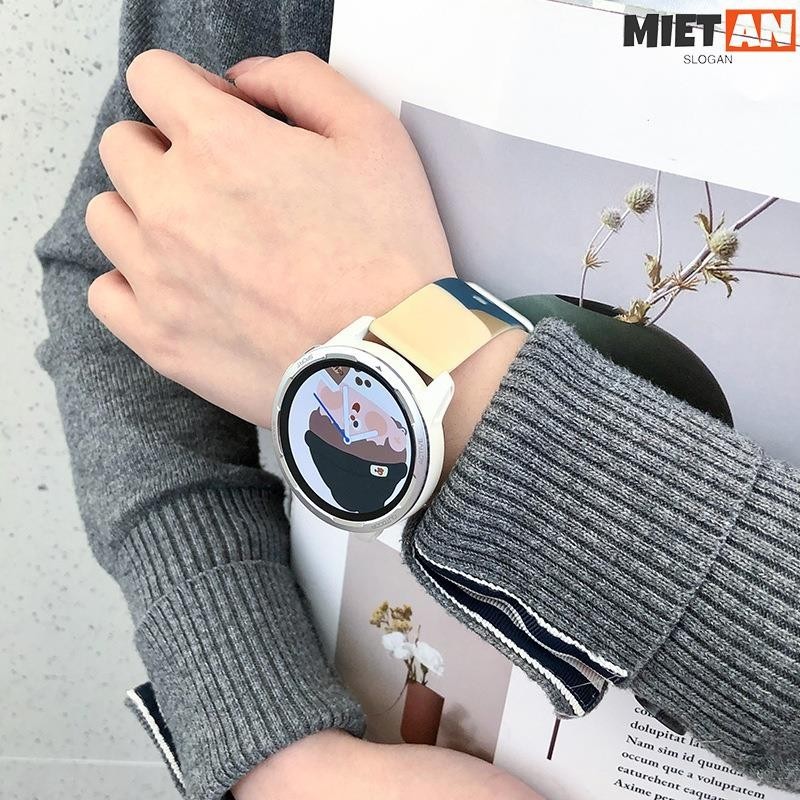 MIETAN-Xiaomi小米手錶錶帶適用小米watch S1錶帶小米color2矽膠替換帶小米color運動版手錶帶小