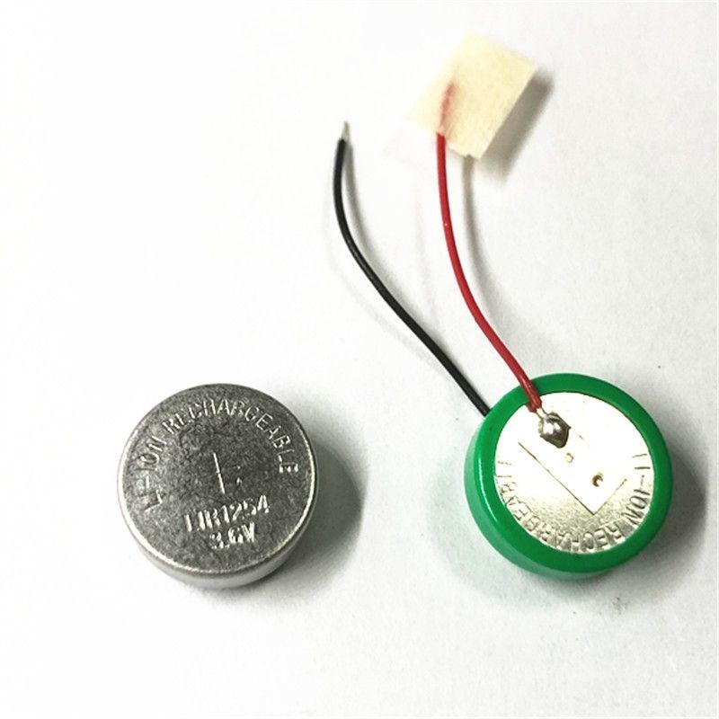 耳機電池 紐扣電池 電池 LIR1254 ICR1254 3.7V扣式 耳機紐扣電池要代CP1254
