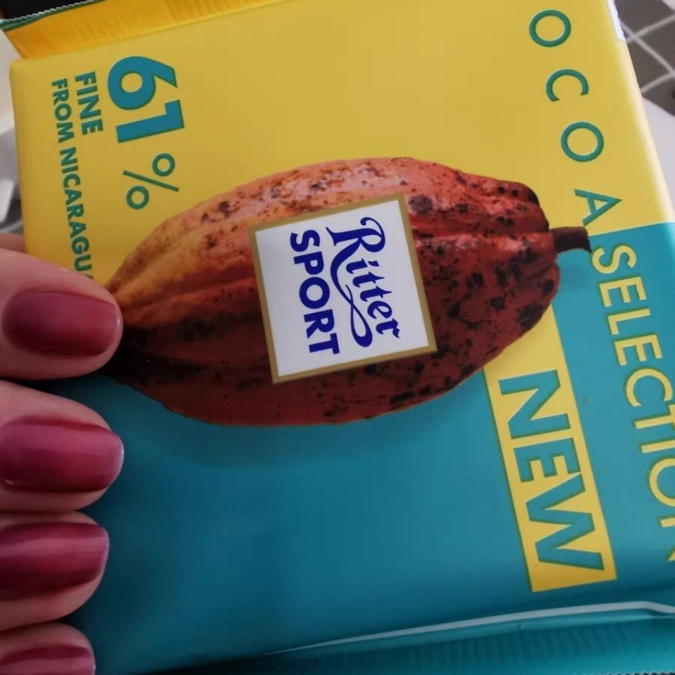 Ritter SPORT Chocolates德國進口瑞特斯波德運動濃醇巧克力 100g