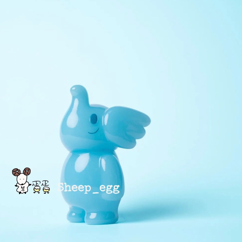 『現貨』羊蛋蛋 正版 UNBOX Elfie 100% 小象 BABY象 海洋藍 藍色