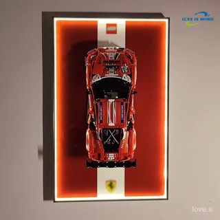 保時捷911壁掛相框 上墻積木展示框 邁凱倫F1積木展示相框 相容樂高積木相框 相框上墻相框 壁掛立體相框 立體掛畫 墻