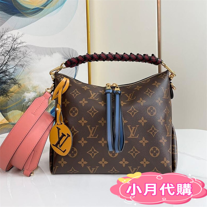 歐洲代購 LV 路易威登 Beaubourg Hobo 微笑包單肩包 斜挎包 手提包 斜背包 M55090 女包