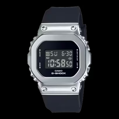 3月上新★CASIO G Shock GW-S5600U-1JF GW-S5600U-1 石英樹脂錶帶復古銀邊框