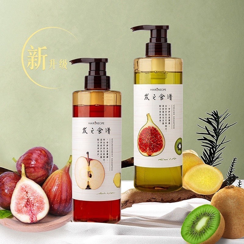 台灣出貨🌱 正品Hair Recipe 洗髮精530ML 髮の料理 洗髮乳 奇異果 生薑蘋果 蜂蜜保濕