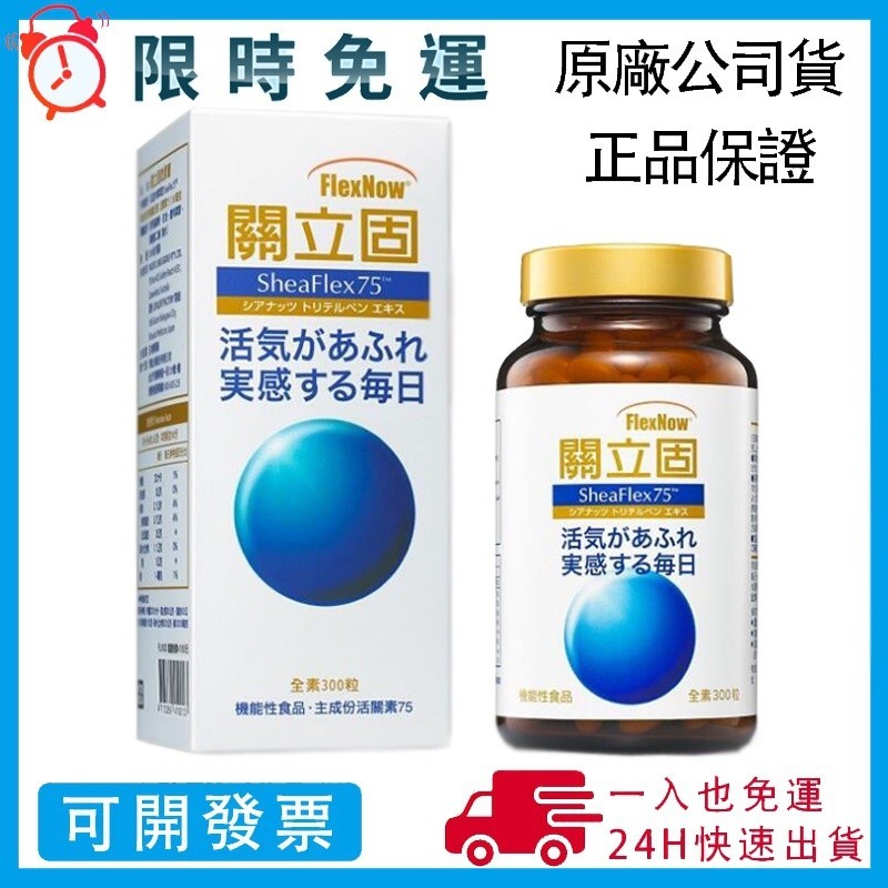 熱銷 限時爆殺領券直減100店內同款免運 原廠 公司貨 關 Flex 立 Now 固 300錠 有效期2026 加固防壓