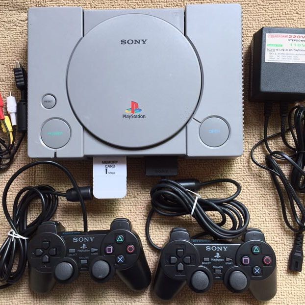 原裝 PS1 遊戲機 PSONE PS主機 經典遊戲機 遊戲手把 自帶遊戲 PS5 PS4 禮物