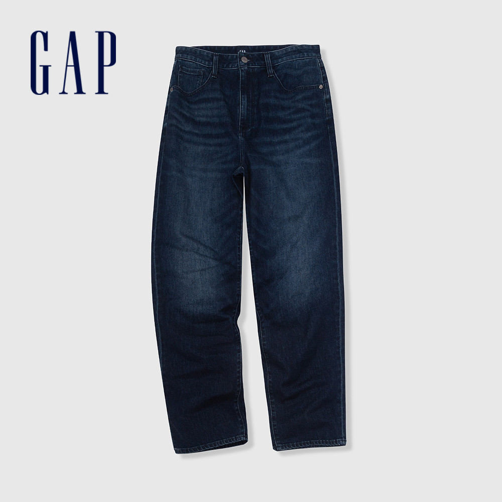 Gap 男裝 錐形牛仔褲-深藍色(889770)