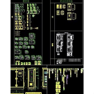 【專業軟體】正泰、施耐德常用CAD圖紙ABB電氣正泰電氣施 電氣元件CAD圖庫