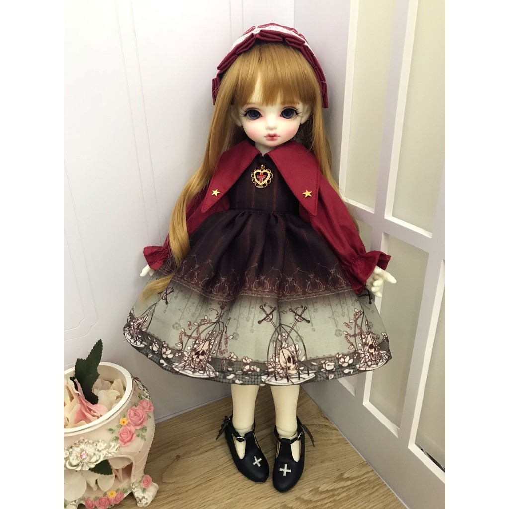 UWVH【Xmya】現貨bjd巨嬰娃衣 洋裝 四六 小布3沙龍星黛露