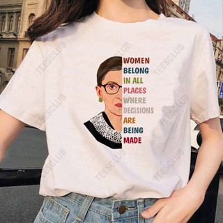 Ruth Bader Ginsburg T Shirt 歐美熱銷美國女大法官金斯伯格T恤