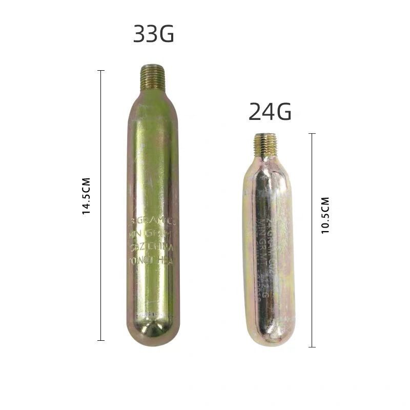 溫馨 救生衣配件 33g微型拋棄式co2小氣瓶33克二氧化碳充氣救生圈救生衣氣瓶小鋼瓶