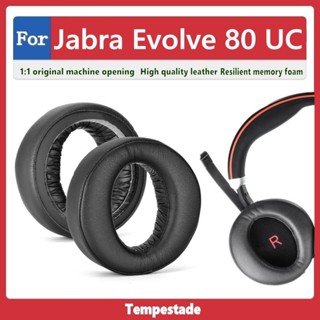 適用於 Jabra Evolve 80 UC 耳罩 耳機套 耳機罩 頭戴式耳機保護套 替換耳墊