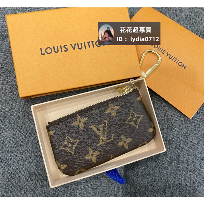 (二手品）LV 路易威登 M62650 CLÉS 經典老花 鑰匙包 零錢包 卡包