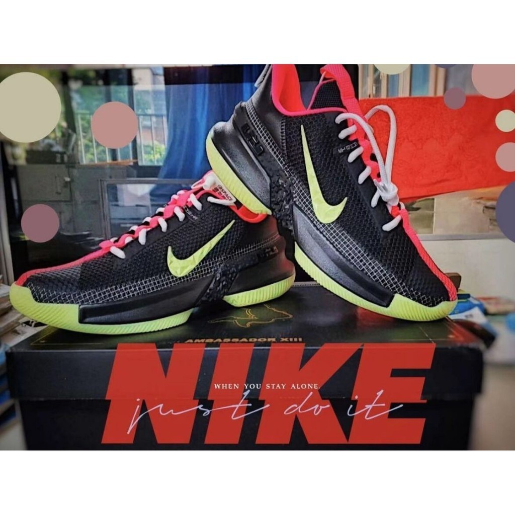 Nike Ambassador XIII CQ9329-001 籃球鞋 Yeezy 黑鷹配色 夜光 現貨