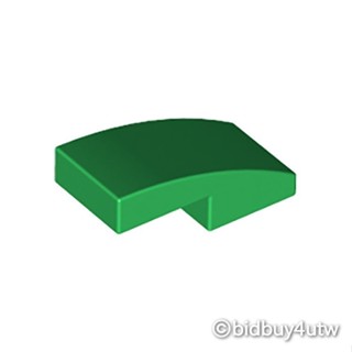 LEGO零件 弧形磚 2x1 11477 綠色 6047426【必買站】樂高零件