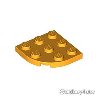 LEGO零件 圓形平板 3x3 30357 亮橘色 6022078【必買站】樂高零件