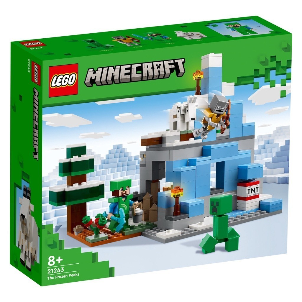 LEGO 21243 霜凍山峰 Minecraft系列【必買站】樂高盒組