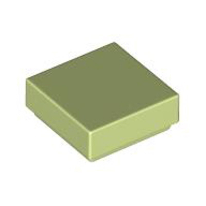 LEGO零件 平滑磚 1x1 3070b 黃綠色 6304896【必買站】樂高零件