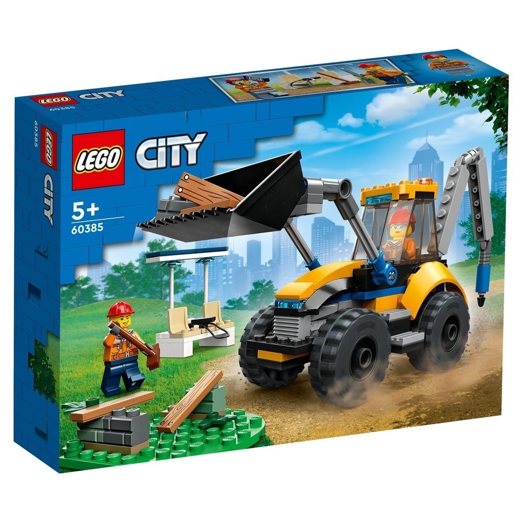 LEGO 60385 工程挖土機 城市系列【必買站】樂高盒組