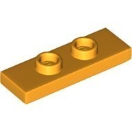 LEGO零件 變形平板磚 1 x 3 亮橘色 34103【必買站】樂高零件