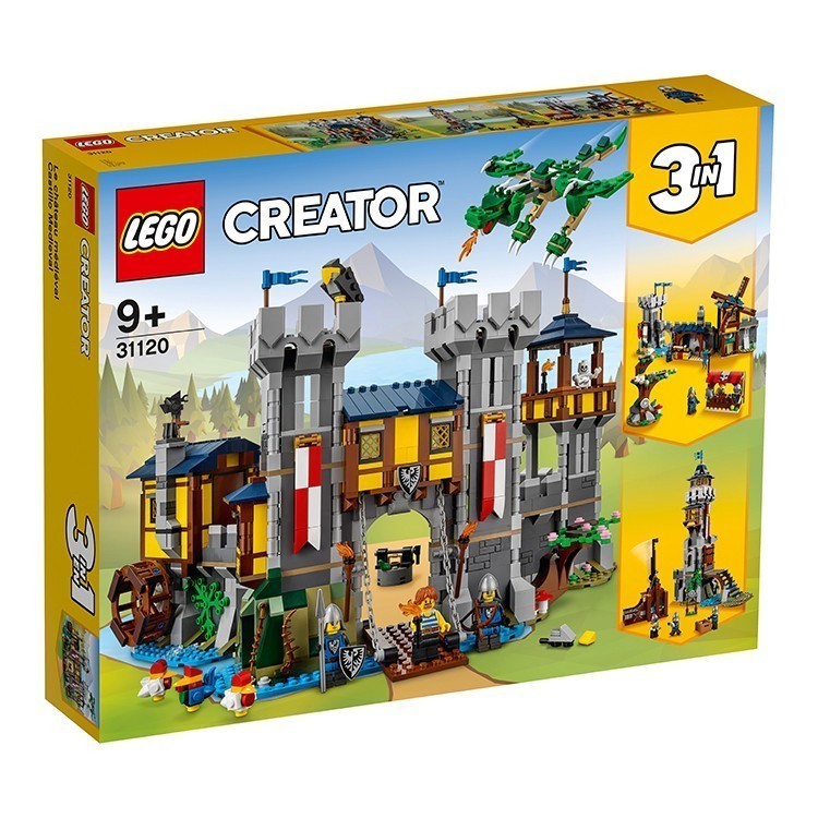 LEGO 31120 中世紀古堡 創意百變系列 3 合 1 【必買站】樂高盒組