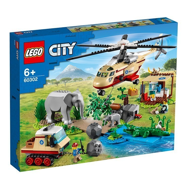 LEGO 60302 城鎮系列 野生動物救援行動【必買站】樂高盒組