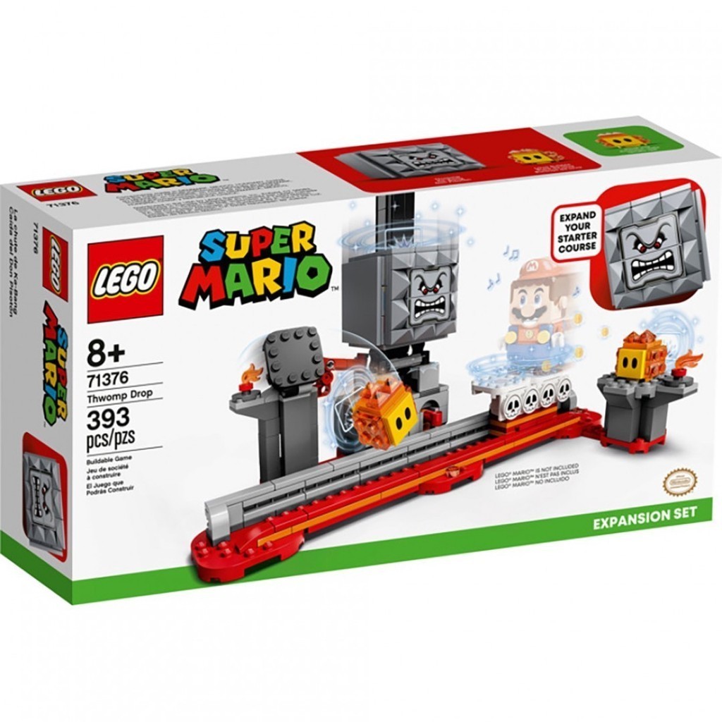 LEGO 71376 超級瑪利歐系列 咚咚的垂直迫降【必買站】樂高盒組