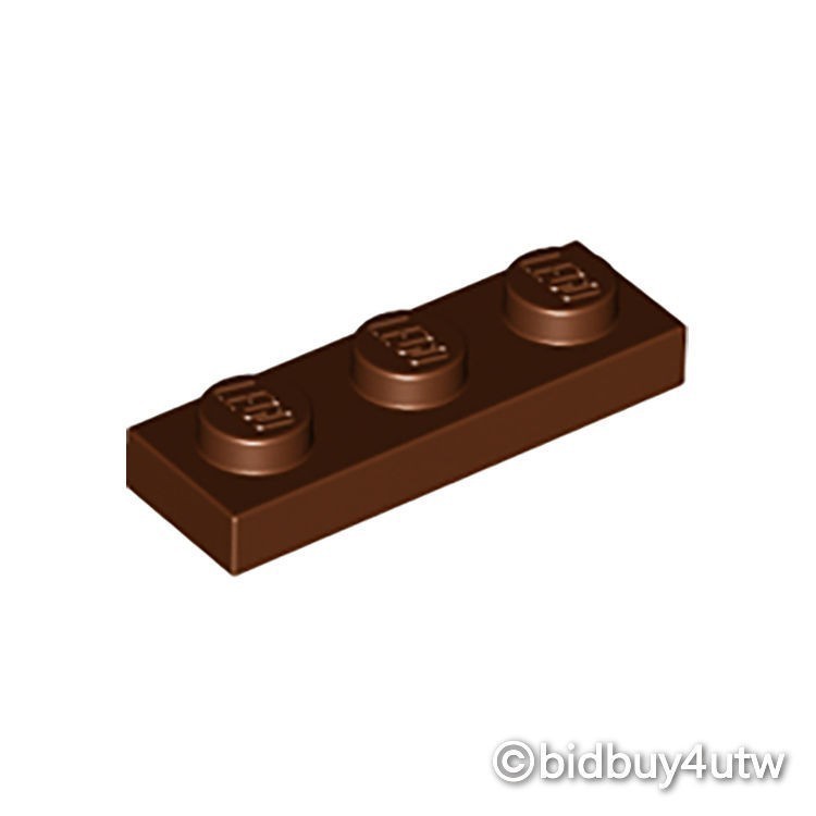 LEGO零件 薄板磚 3623 紅棕色 4211152【必買站】樂高零件