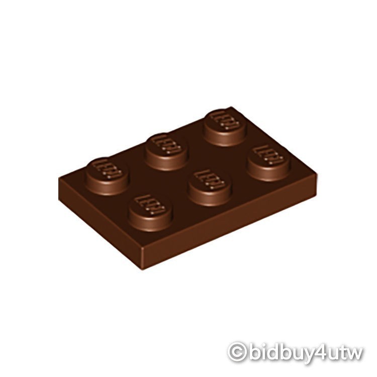LEGO零件 薄板磚 3021 紅棕色 4211189【必買站】樂高零件