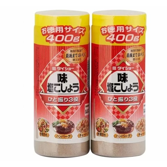 Daisho Salt & Pepper 胡椒鹽 400公克 X 2入 D510863