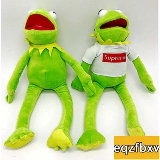 牧遙 ✨創意禮物 青蛙公仔 芝麻街毛絨玩具 科密特青蛙krmit 布娃娃 男女兒童科米蛙 毛絨玩具 交換禮物