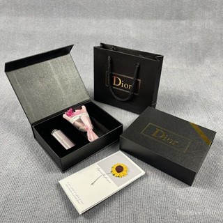優萌好物小鋪♥️新款專櫃Dior/迪奧包裝口紅香水禮盒空盒子 包裝紙袋手提袋禮品袋♥️husevenhu