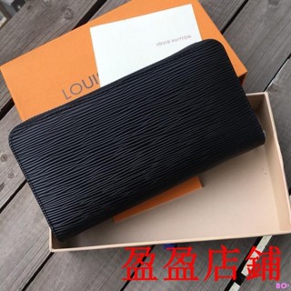 W/R二手-實物拍攝/全新 Louis Vuitton LV 路易威登ZIPPY EPI 水波紋皮革拉鍊長夾 M6001