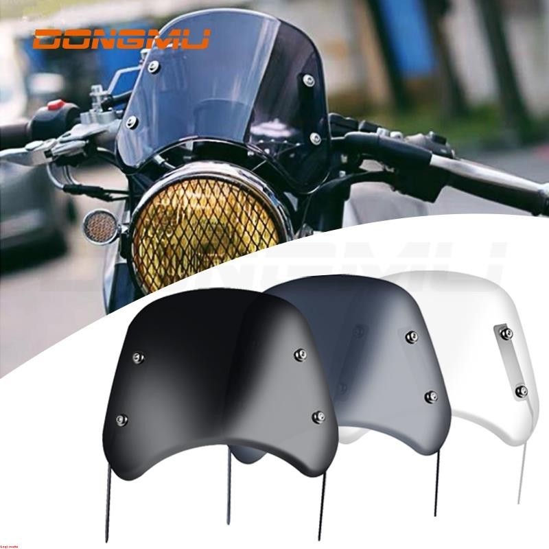 新品 擋風鏡 擋風板 擋風罩 擋風玻璃 CB100 檔車 擋風 大燈 風鏡 整流罩 圓燈 重機 復古 街車~