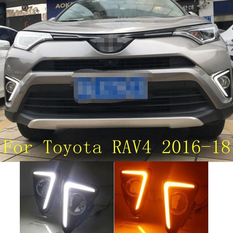 熱賣✨豐田 RAV4 4代-4.5 2016 2017 2018 雙功能 DRL 日行燈 方向燈 RAV4日行燈