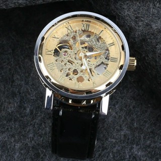 男錶機械錶正品全自動時尚雙麵鏤空皮帶男士瑞士手錶透底簡約時尚