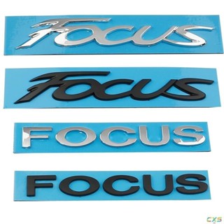 適用於福特福克斯05-18款汽車後備箱標誌focus福特標誌貼紙裝飾標誌
