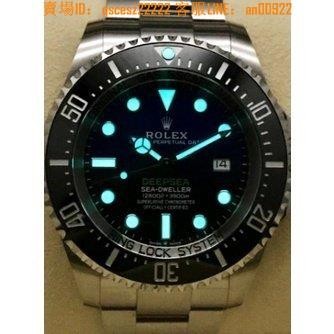 ROLEX勞力士Deepsea深海使者126660D-Blue水鬼王漸層藍黑面自動上鍊###