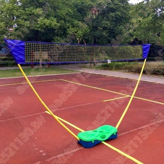 熱賣品@@艾羽菲斯簡易室外羽毛球網架便攜式兒童家用折疊收納型移動網柱