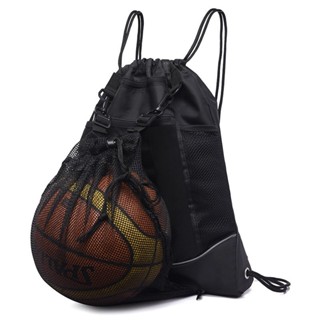 籃球雙肩包大容量戶外運動包旅行包騎行包頭盔包隱藏式網袋