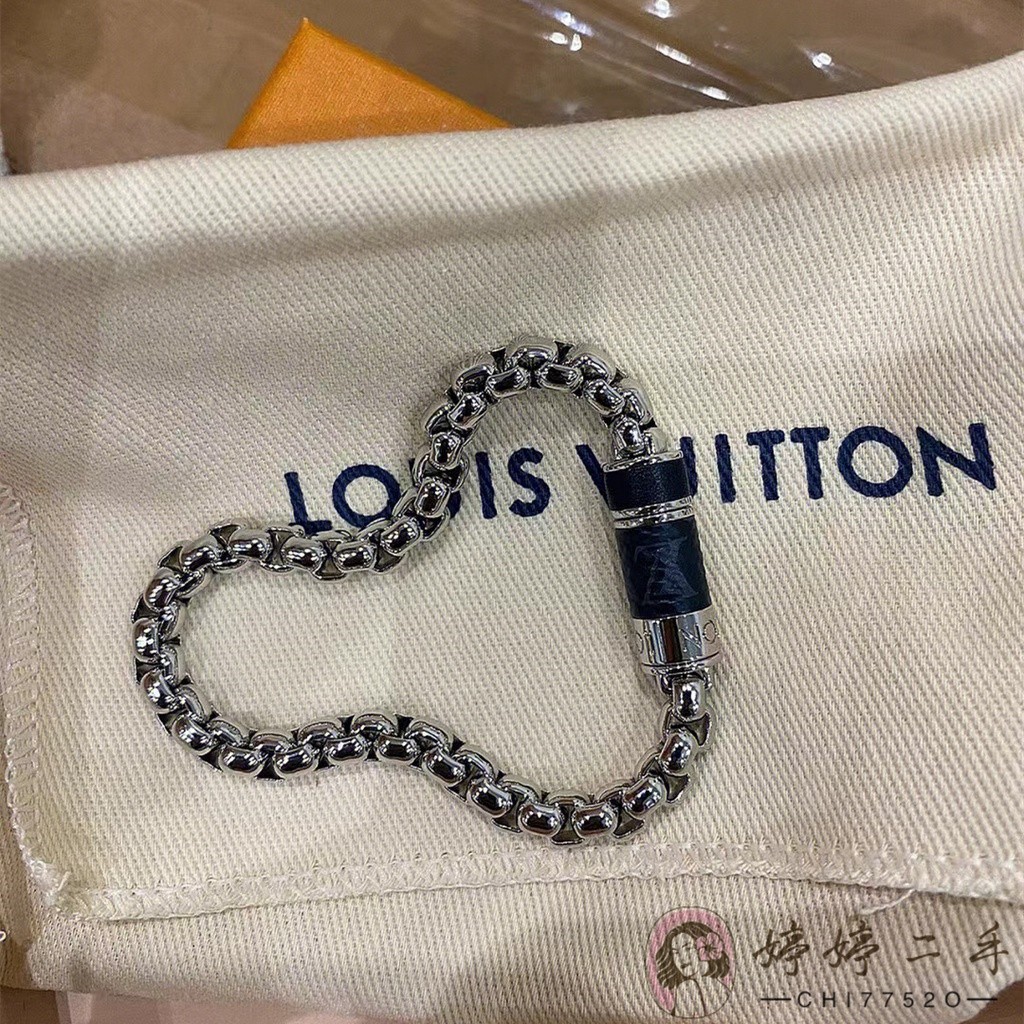 LV 路易威登 MONOGRAM CHAIN 手鏈 男生手鏈 男女同款 男生手環 經典爆款 M63107