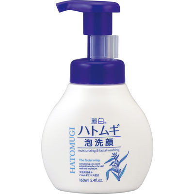 日本 Kumano 熊野油脂 洗面乳 薏米泡沫洗面乳 麗白  160mL