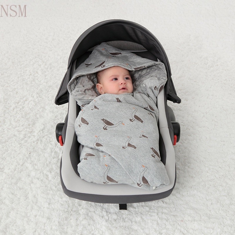 新生嬰兒包巾 手提籃抱被 推車蓋毯 安全座椅包被 便攜包巾 外出防風保暖 襁褓包巾 包巾毯 手推車包巾 蓋毯 寶寶車包巾