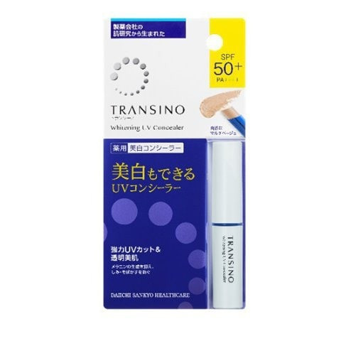 TRANSINO 中介美白防曬遮瑕膏 2.5g [SPF50+/PA ++++ 國藥部品] 日本直郵日本直送