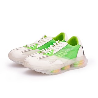 【DK 休閒鞋】輕量透感彩色氣墊鞋 73-3143-30 綠