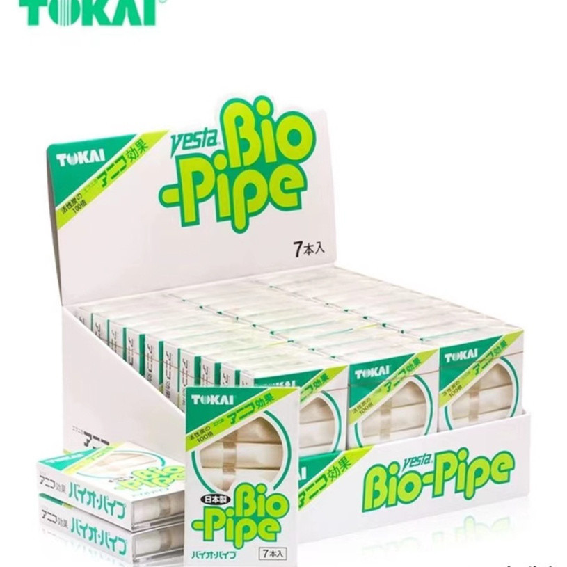 👧【30小盒】日本 CENTRY TOKAI Bio-Pipe 東海 拋棄式濾嘴 韆輝