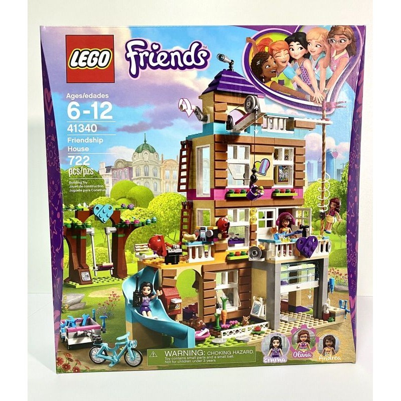 LEGO 樂高 41340 Friendship House - Friends 友誼之家 - 全新 - 正版 - 無盒