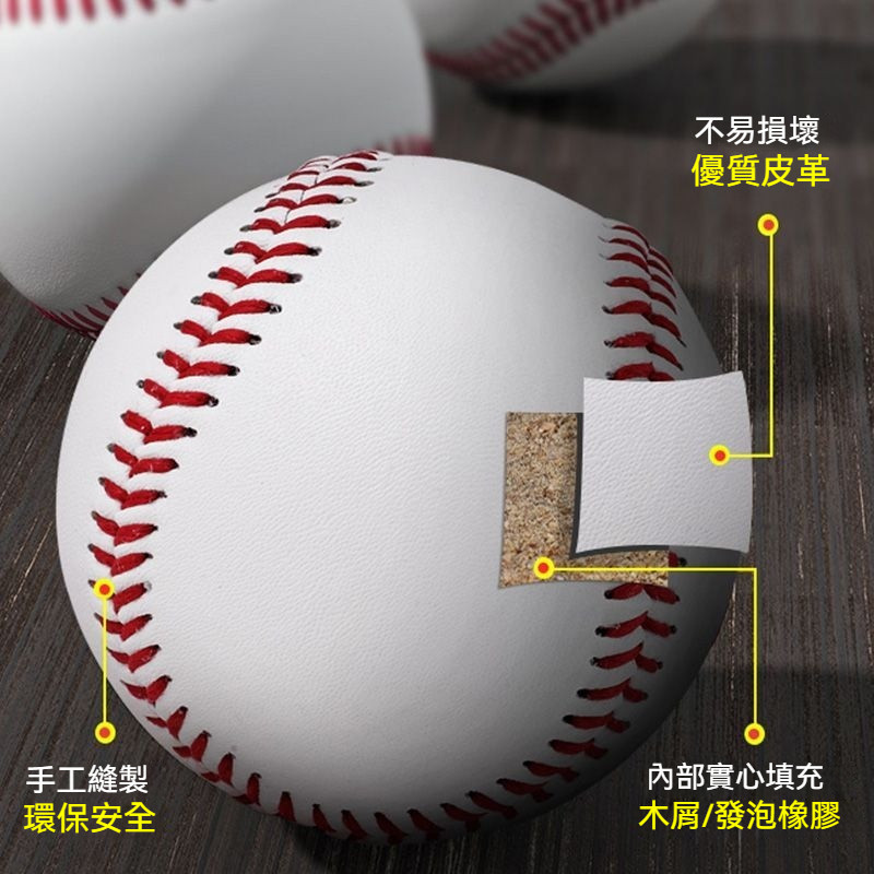 棒球 壘球 真皮棒壘球 硬式棒球 棒球比賽用球 比賽棒球 10寸壘球中小學生比賽專用中考標準壘球投擲軟式棒球軟球硬式團建