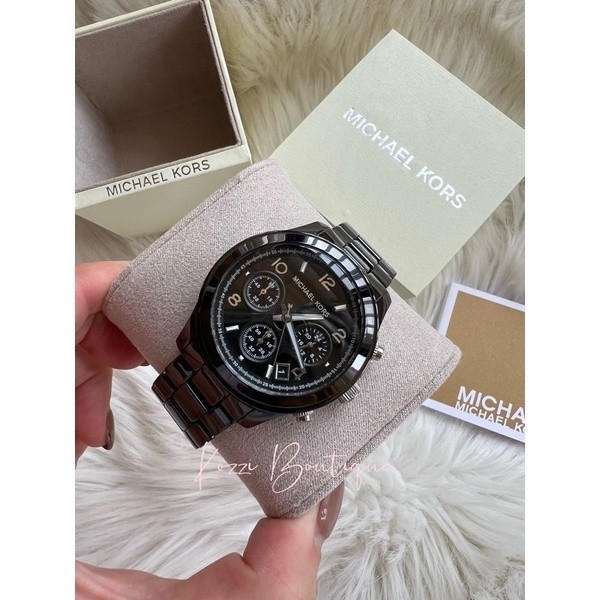 Michael Kors 玫瑰金 陶瓷MK5128 mk5055 mk5161 mk5162 三眼 mk 錶 mk 手錶