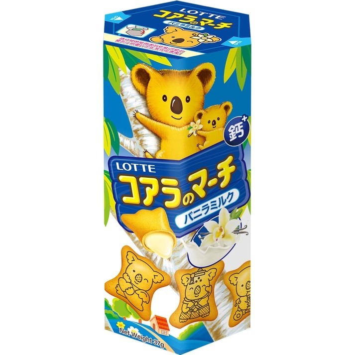 LOTTE小熊餅-牛奶【Tomod's三友藥妝】